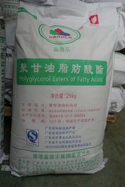 Πλαστικοί τροποποιητές - Polyglycerol εστέρες των λιπαρών οξέων - PGE/E475 - άσπρη σκόνη